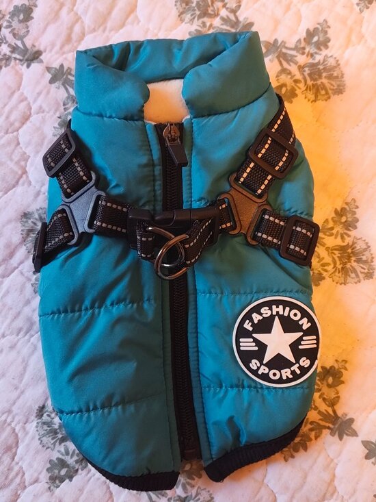 Oncpcare Other - Small Dog Coat with Built-in Harness